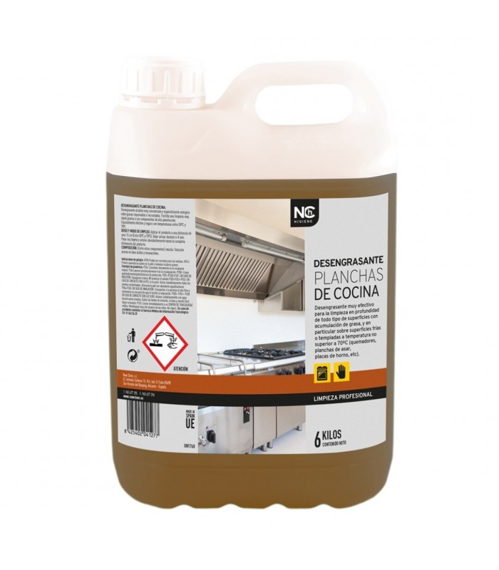 DESENGRASANTE PLANCHAS COCINA 6 KG NCH