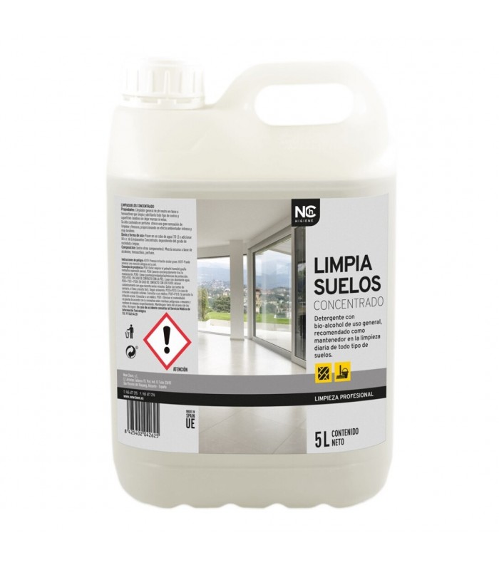 FREGASUELOS CONCENTRADO BIO-ALCOHOL 5LT BLANCO NCH