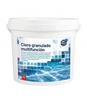 CLORO GRANULADO MULTIFUNCION 5KG NCH