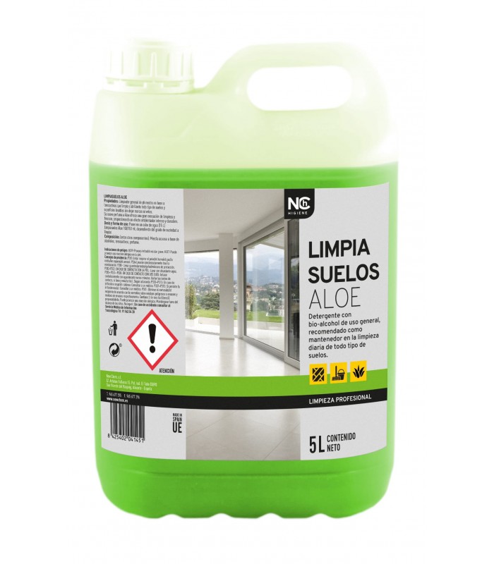FREGASUELOS BIO-ALCOHOL ALOE 5 LT NCH
