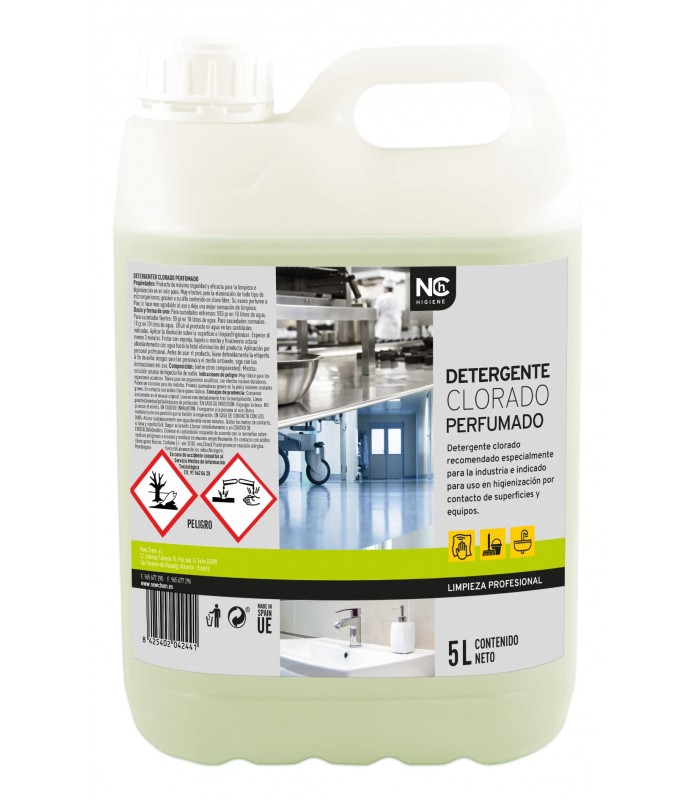 DETERGENTE CLORADO CONCENTRADO 5LT NCH