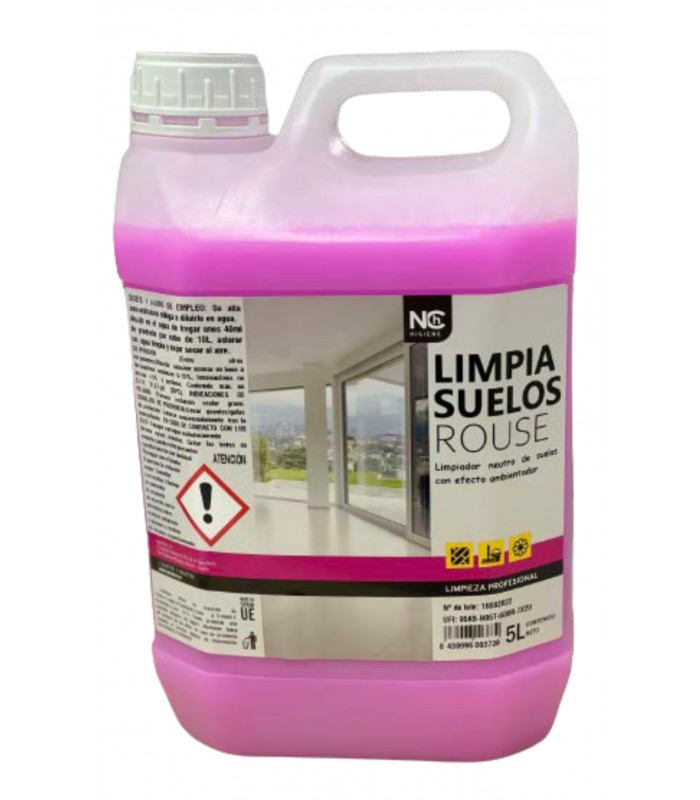 FREGASUELOS CONCENTRADO BIO-ALCOHOL ROUSE 5 LT NCH EFECTO AMBIENTADOR