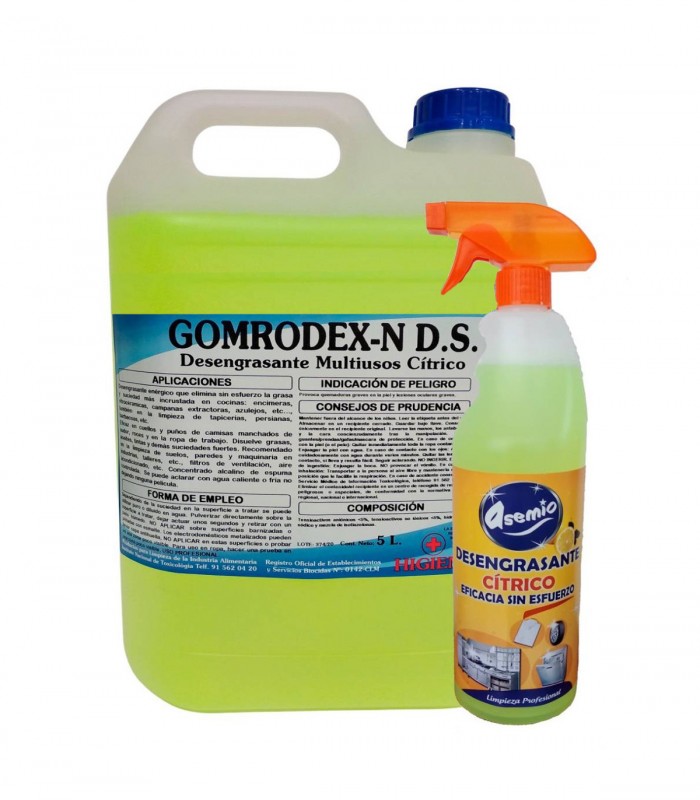 Limpiador Desengrasante Multiusos: GOMRODEX-N D.S